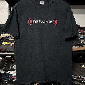 Vintage I’m Lovin It Streetwear Faded Tee